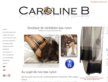 Tablet Screenshot of caroline-b.fr